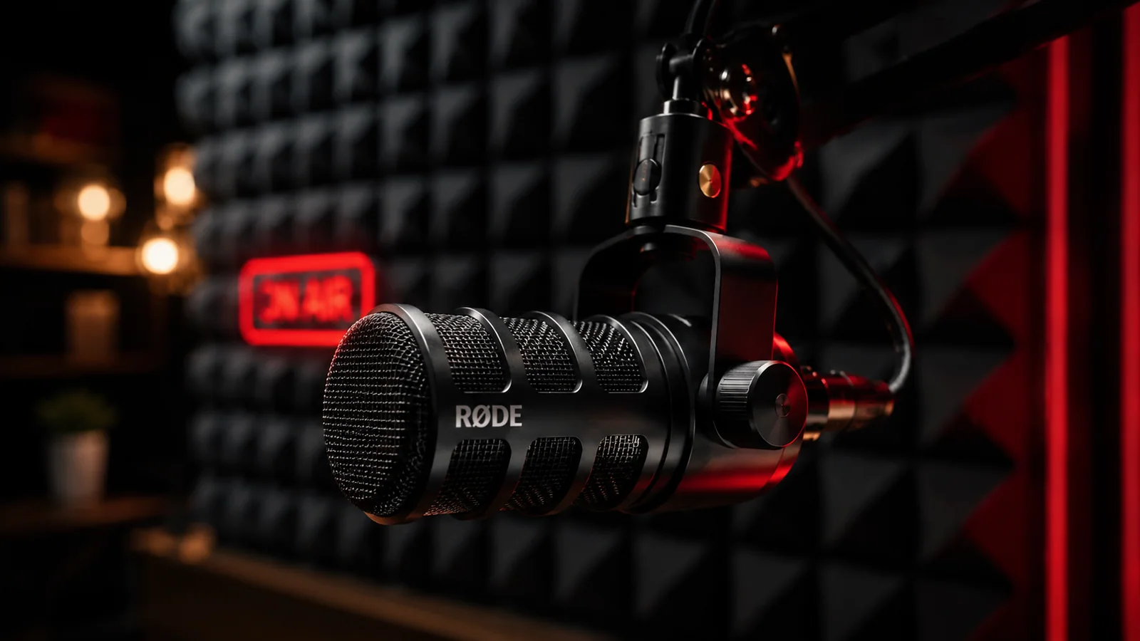 RODE broadcast microphone on air at Urban Digital Studio Nashik