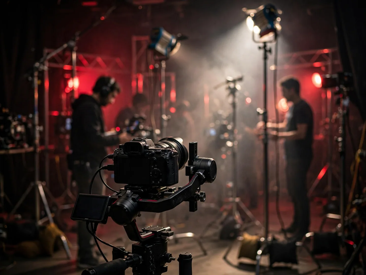 Professional cinematic video production setup – Urban Digital Studio Nashik